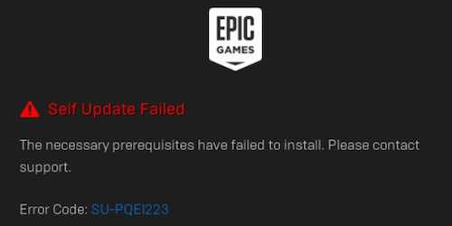 Epic-Games-Launcher-Self-Update-Failed-The-necessary-prerequisites-have-failed-to-install-Error-Code-SU-PQE1223