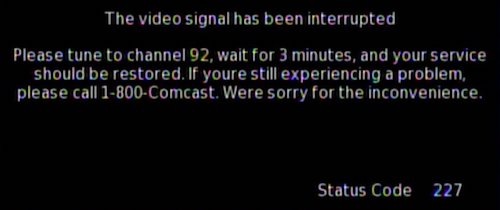The-video-signal-has-been-interrupted-Comcast-Status-error-227