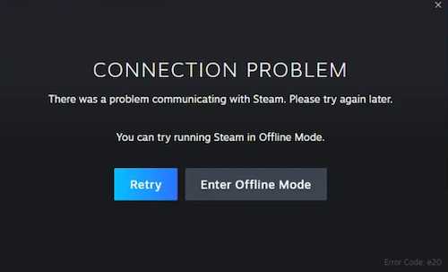 Connection-Problem-There-was-a-problem-communicating-with-Steam-Error-Code-e20