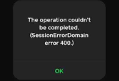 The-operation-couldnt-be-completed-SessionErrorDomain-error-400