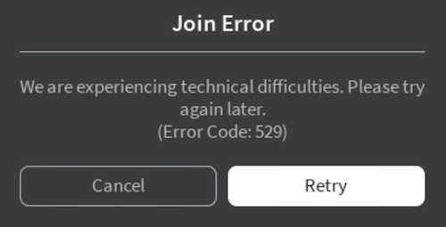 We-are-experiencing-technical-difficulties-Please-try-again-later-Error-Code-529